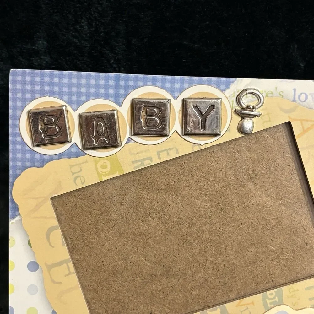 Baby Decorative Photo Frame 4x6 Cupcake Car Baby